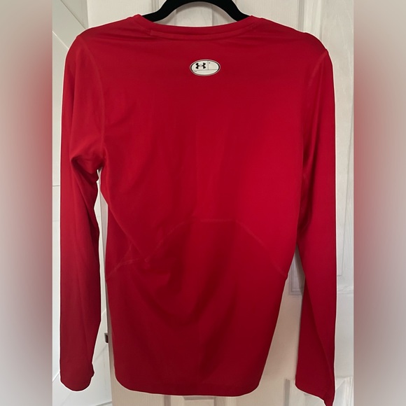 Men's Under Armour HeatGear Long Sleeve- Large, Red - Picture 4 of 4